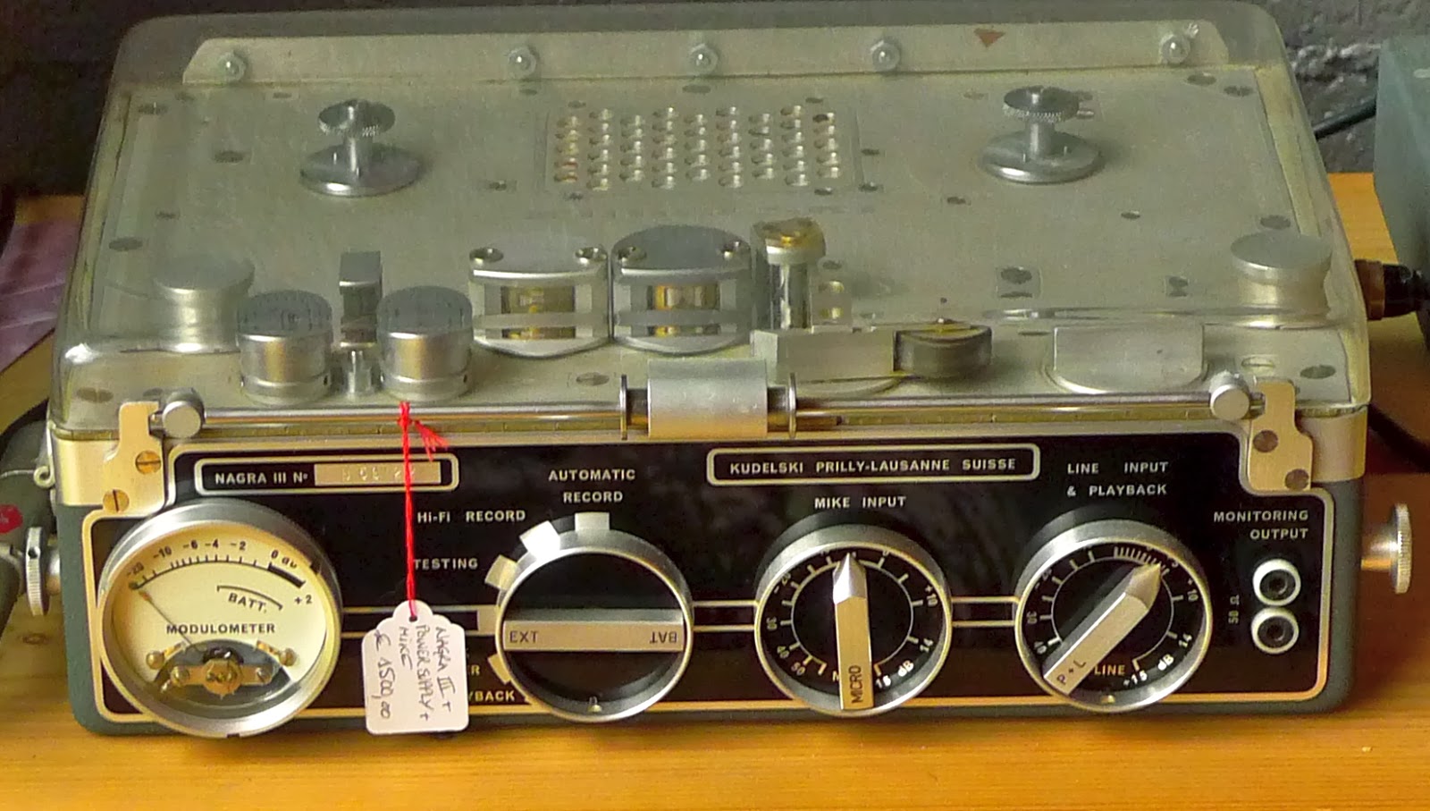 The Allure of Nagra Tape Recorders - Audio Signal Generator